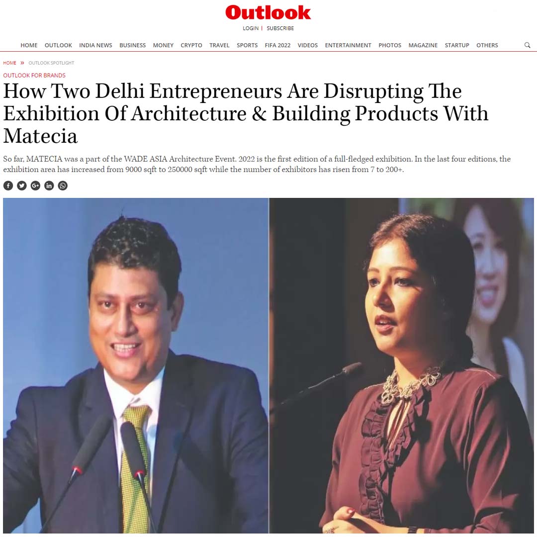 How Two Delhi Entrepreneurs Are Disrupting The Exhibition Of Architecture & Building Products With Matecia